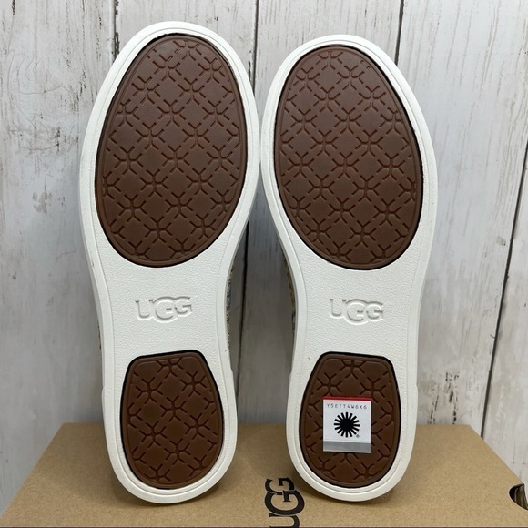 UGG Caleel Blue Nubuck Espadrille Sneaker Size 7 - Picture 11 of 13